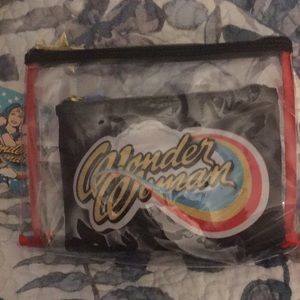 Wonder Woman makeup bag - double bag
